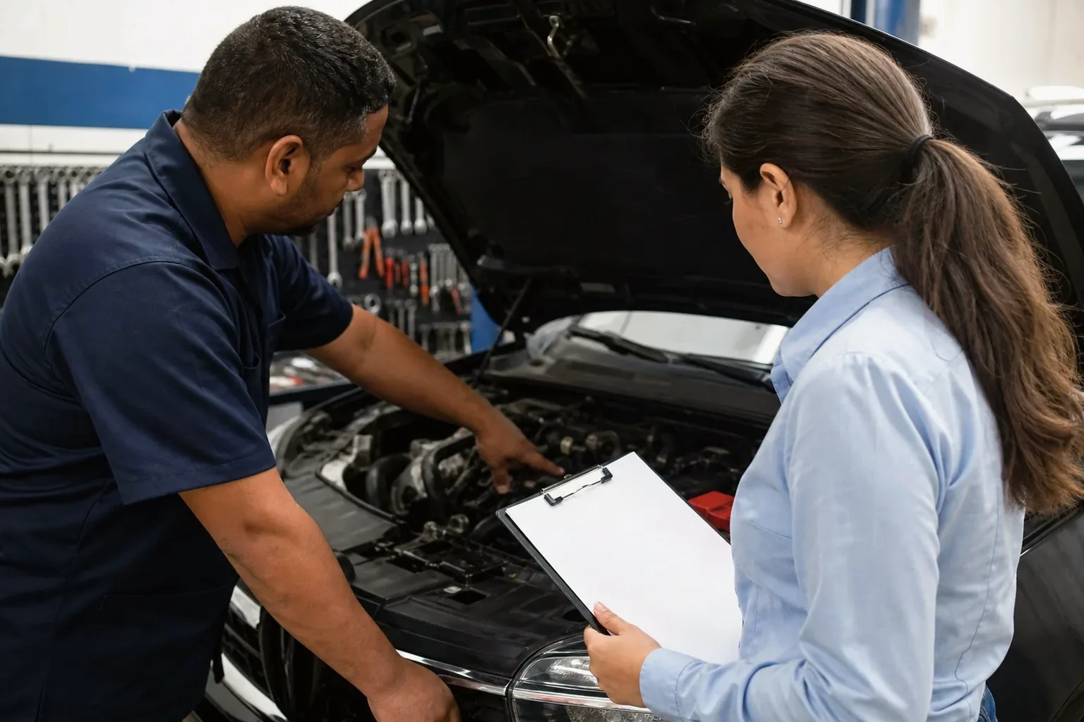 Despachante registrando cadastro de motor de veículo em Chapecó.